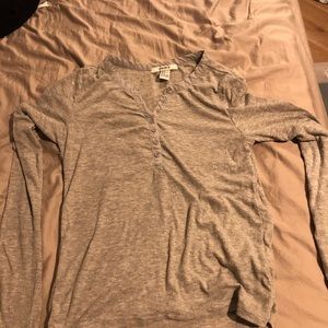 Forever 21 Grey Long Sleeve (thin material)